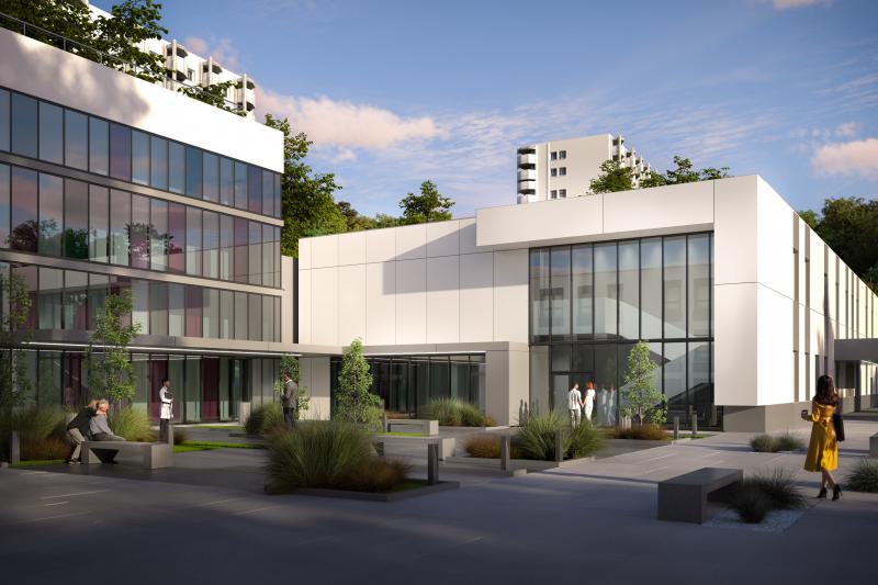 Wizualizacja nowego szpitala