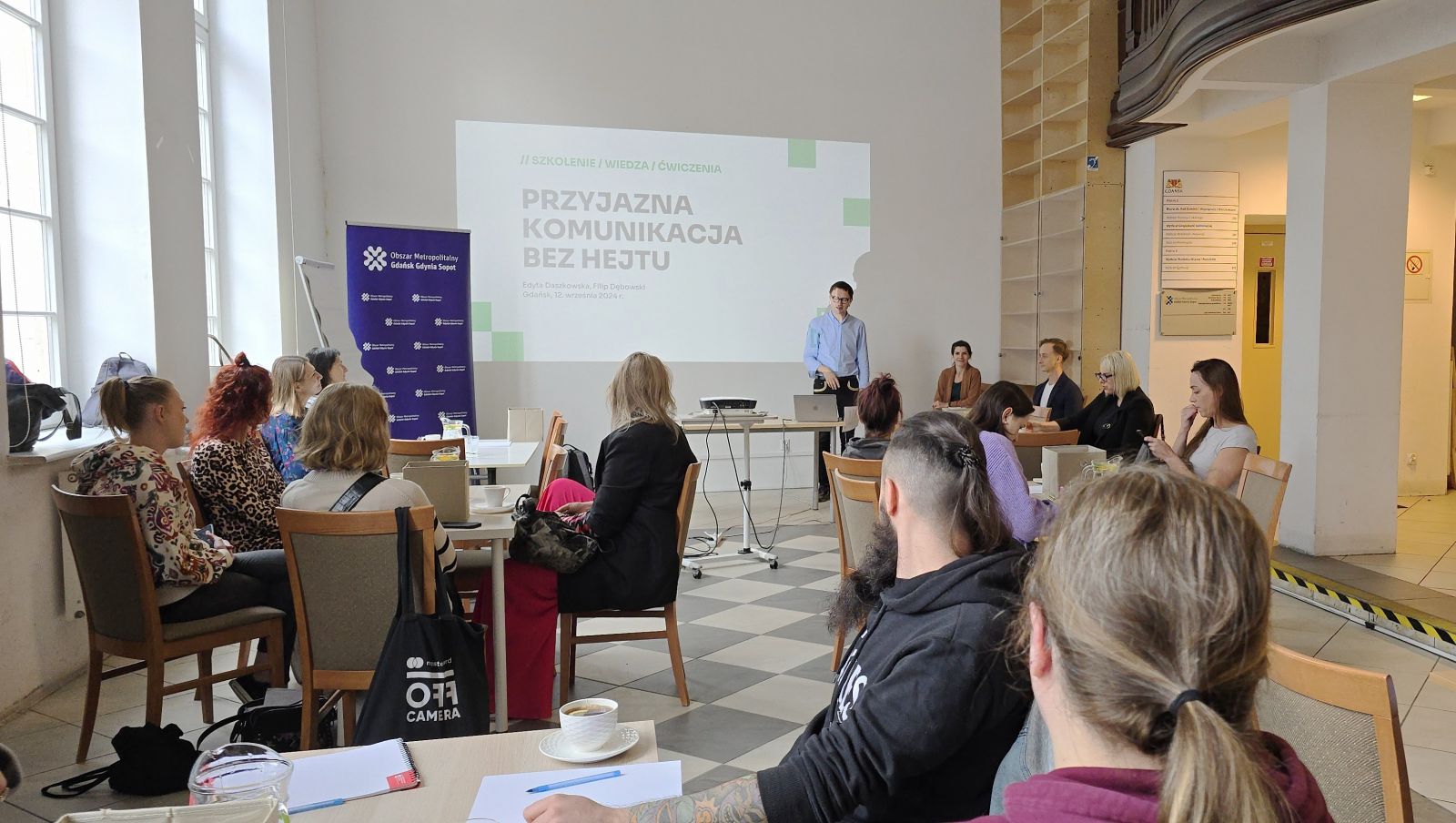 Uczestnicy szkolenia w ramach MCK