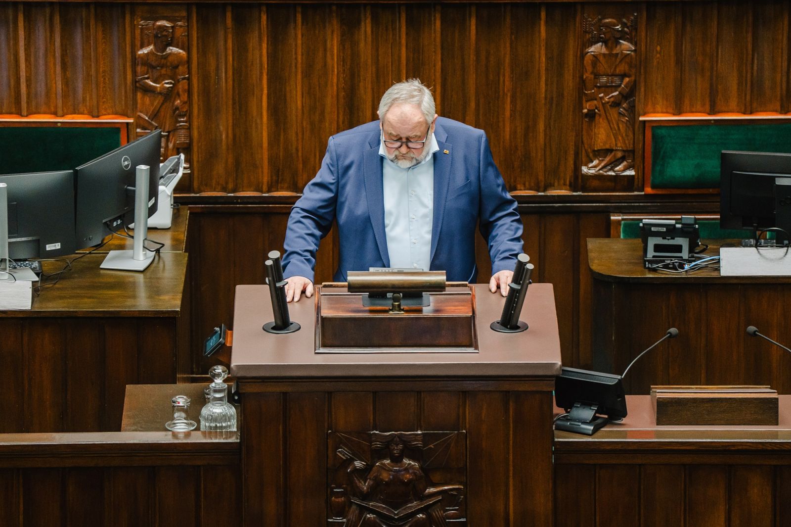 Na zdjęciu poseł Adamowicz