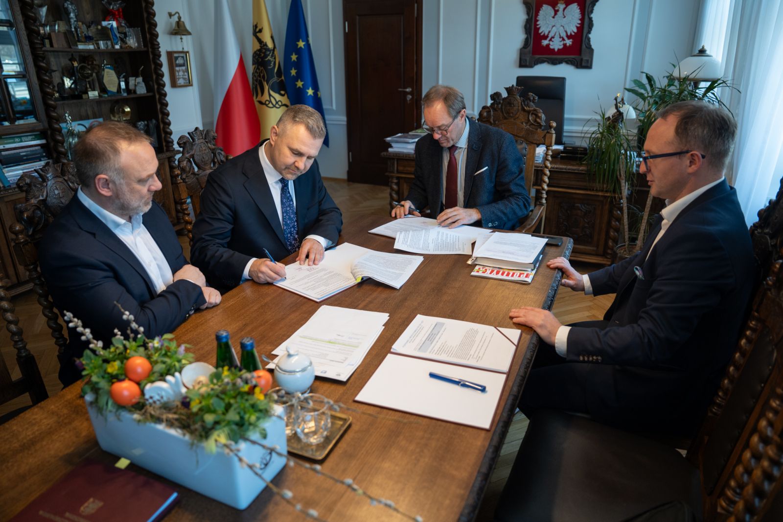 Na zdjęciu uczestnicy spotkania