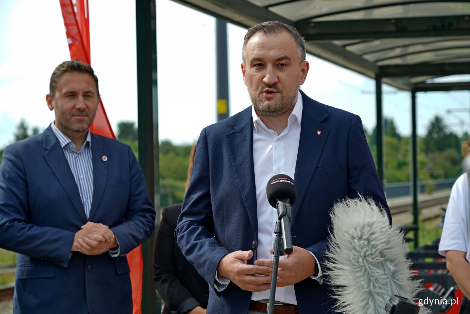 Briefing prasowy MEVO. Fot Magdalena Czernek/gdynia.pl