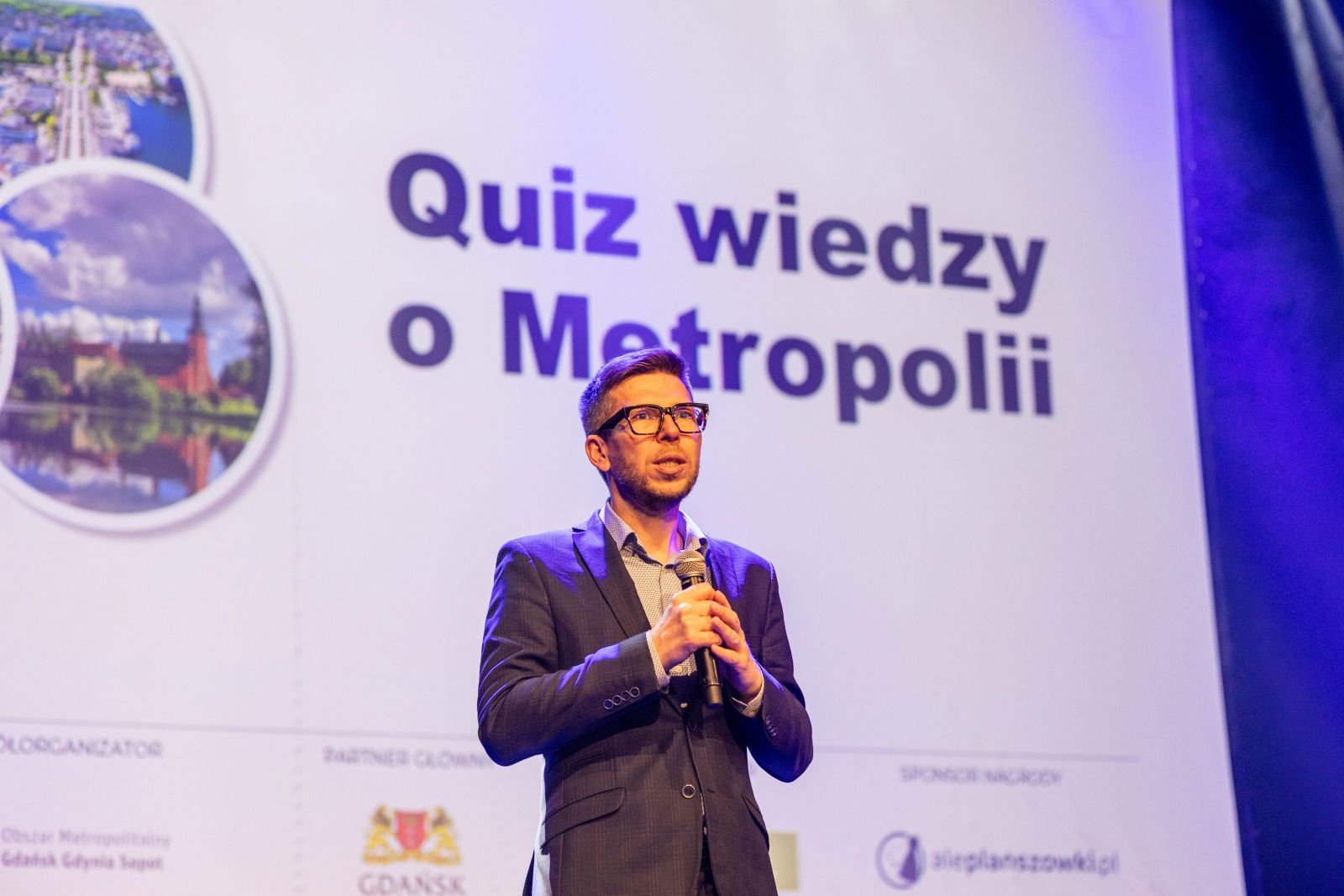 Na zdjęciu Michał Glaser
